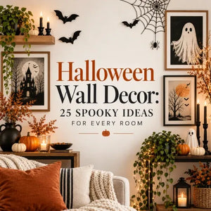 25 Halloween Wall Decor Ideas for a Spooky Home