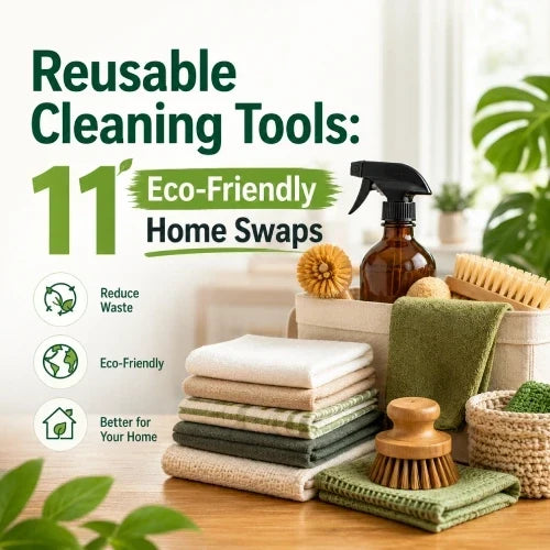Reusable Cleaning Tools: 11 Eco-Friendly Home Swaps