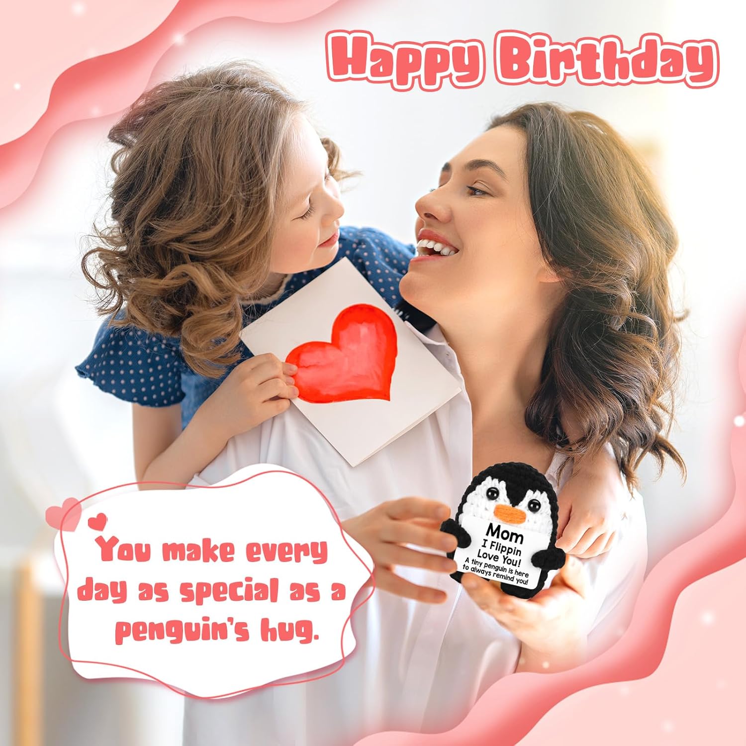 Mother & Daughter Handmade Keepsake Gift – Emotional Birthday Gift for Mom from Daughter | Mother’s Day Heartfelt Appreciation Present