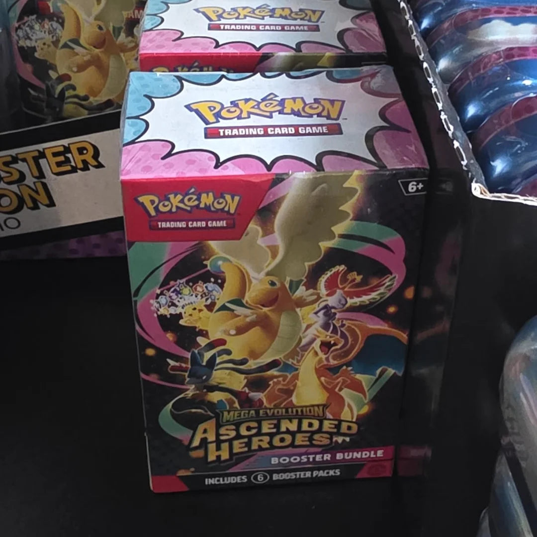 Pokémon TCG: Mega Evolution – Ascended Heroes Booster Bundle (6 Packs) – Sealed