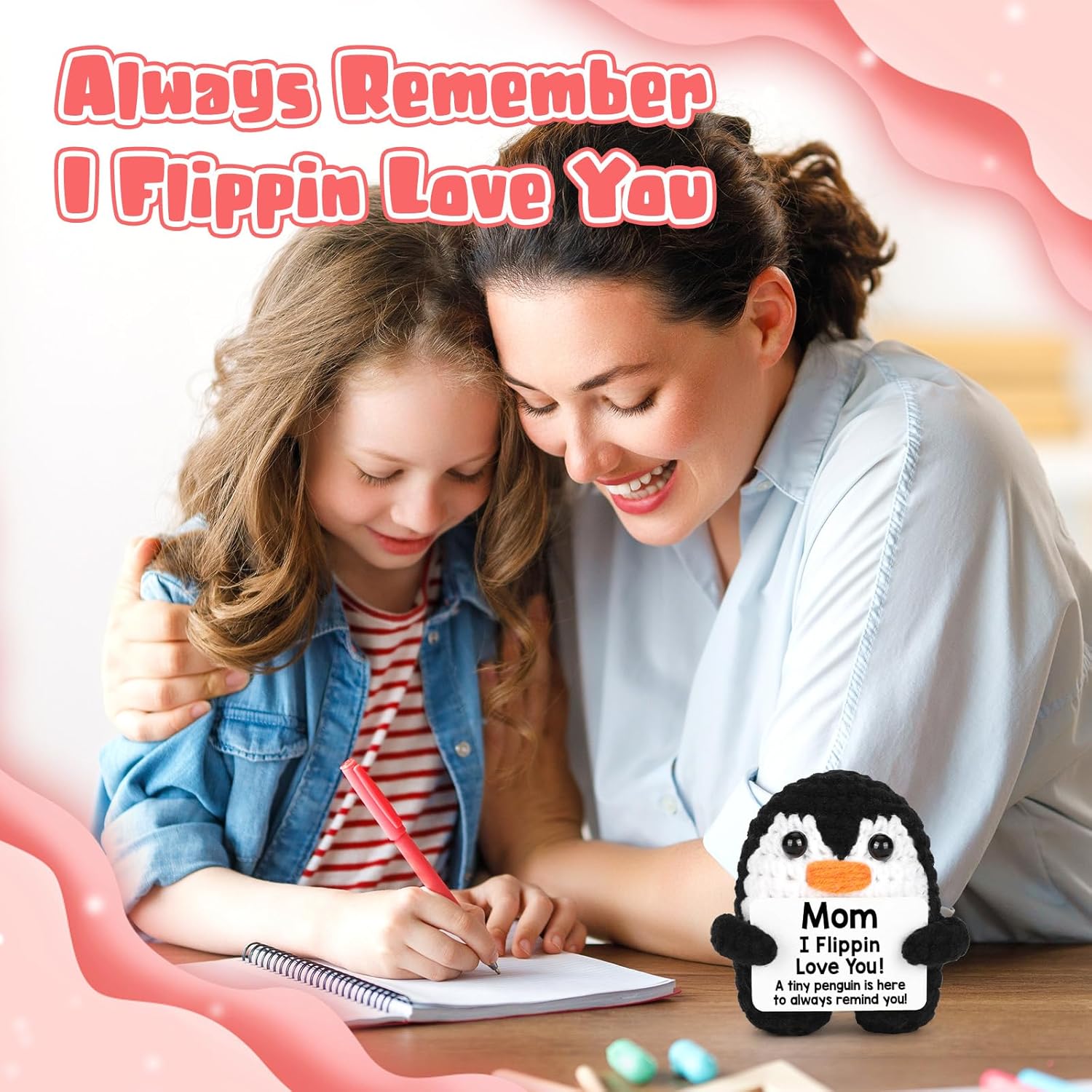 Mother & Daughter Handmade Keepsake Gift – Emotional Birthday Gift for Mom from Daughter | Mother’s Day Heartfelt Appreciation Present