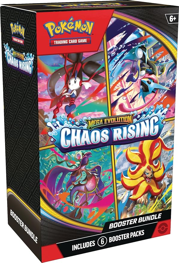 Pokémon TCG: Mega Evolution, Chaos Rising Booster Bundle