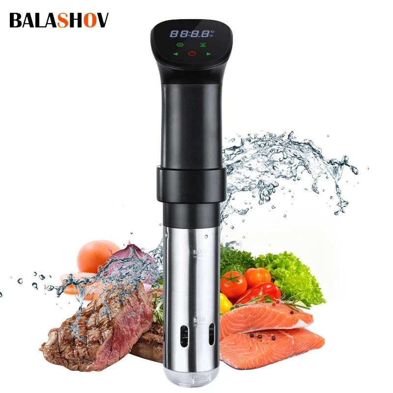 1800W Sous Vide Immersion Cooker LED Waterproof Precision