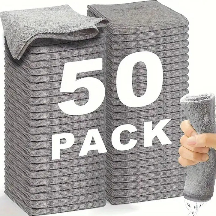 Reusable Bamboo Cleaning Cloth Set
