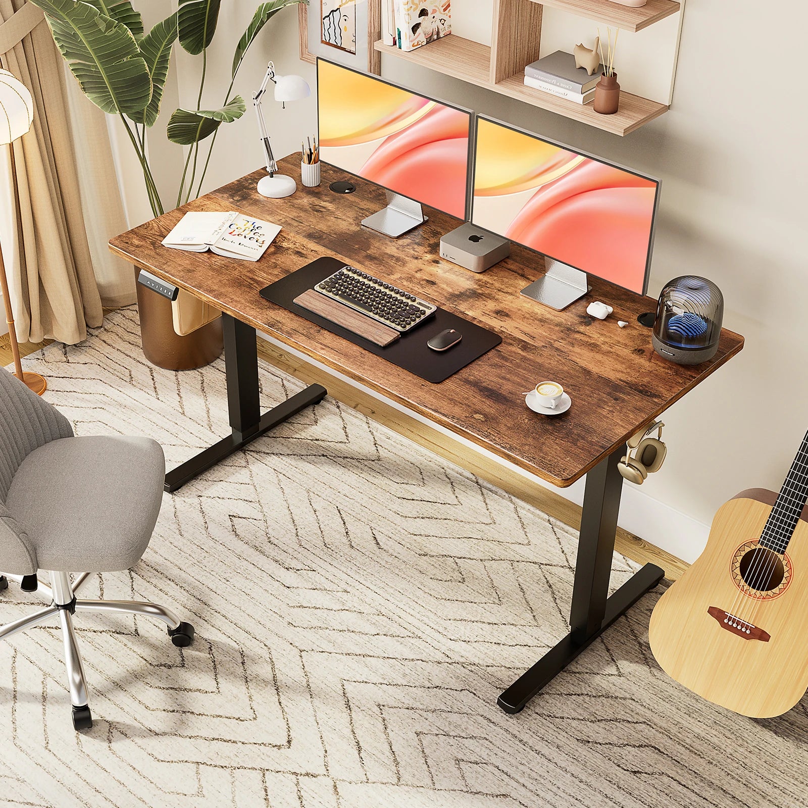JHK Electric Height Adjustable Standing Desk – Home Office