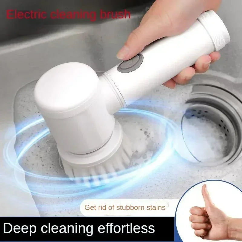 Electric Spin Scrubber (5 Heads)