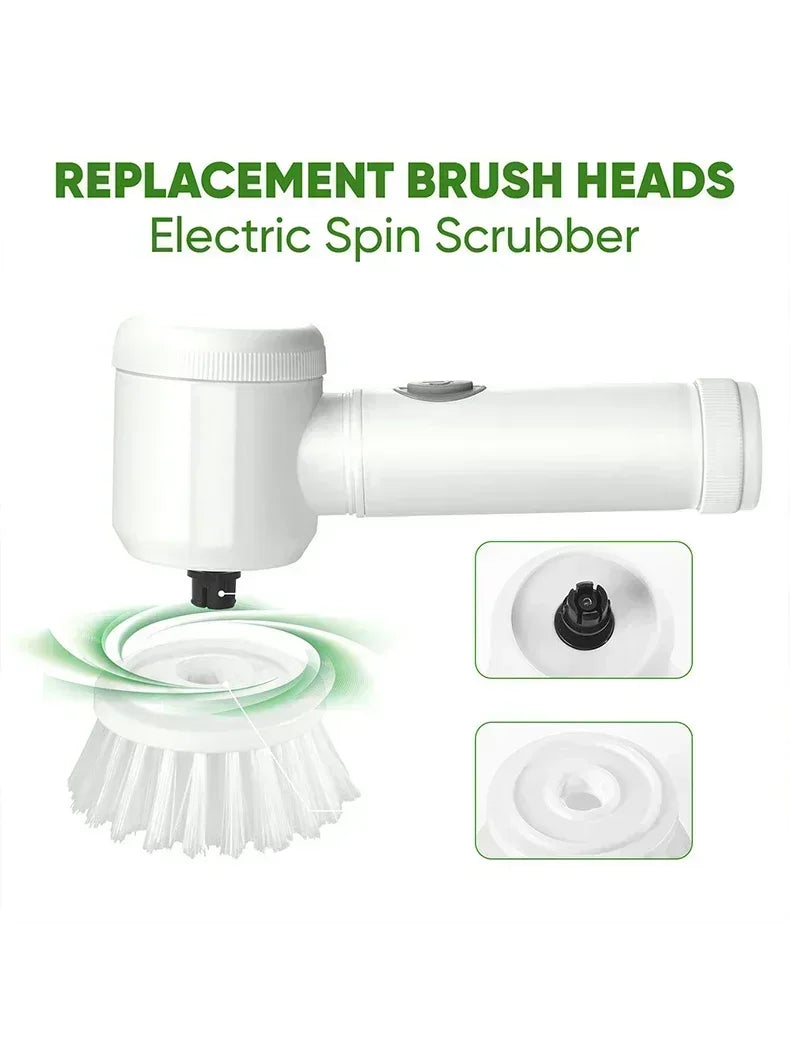 Electric Spin Scrubber (5 Heads)