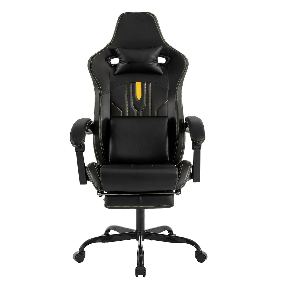 Ergonomic Office Chair with Footrest Adjustable Reclining Computer Chair Lumbar Support Massage Function Executive Work Chair