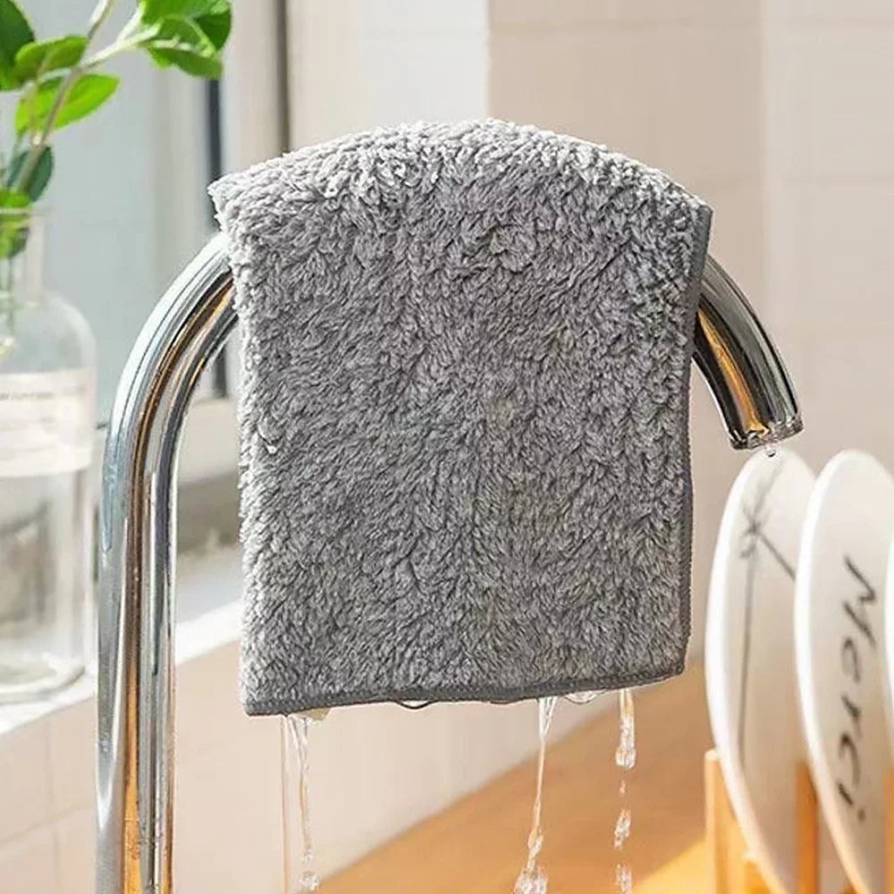 Reusable Bamboo Cleaning Cloth Set