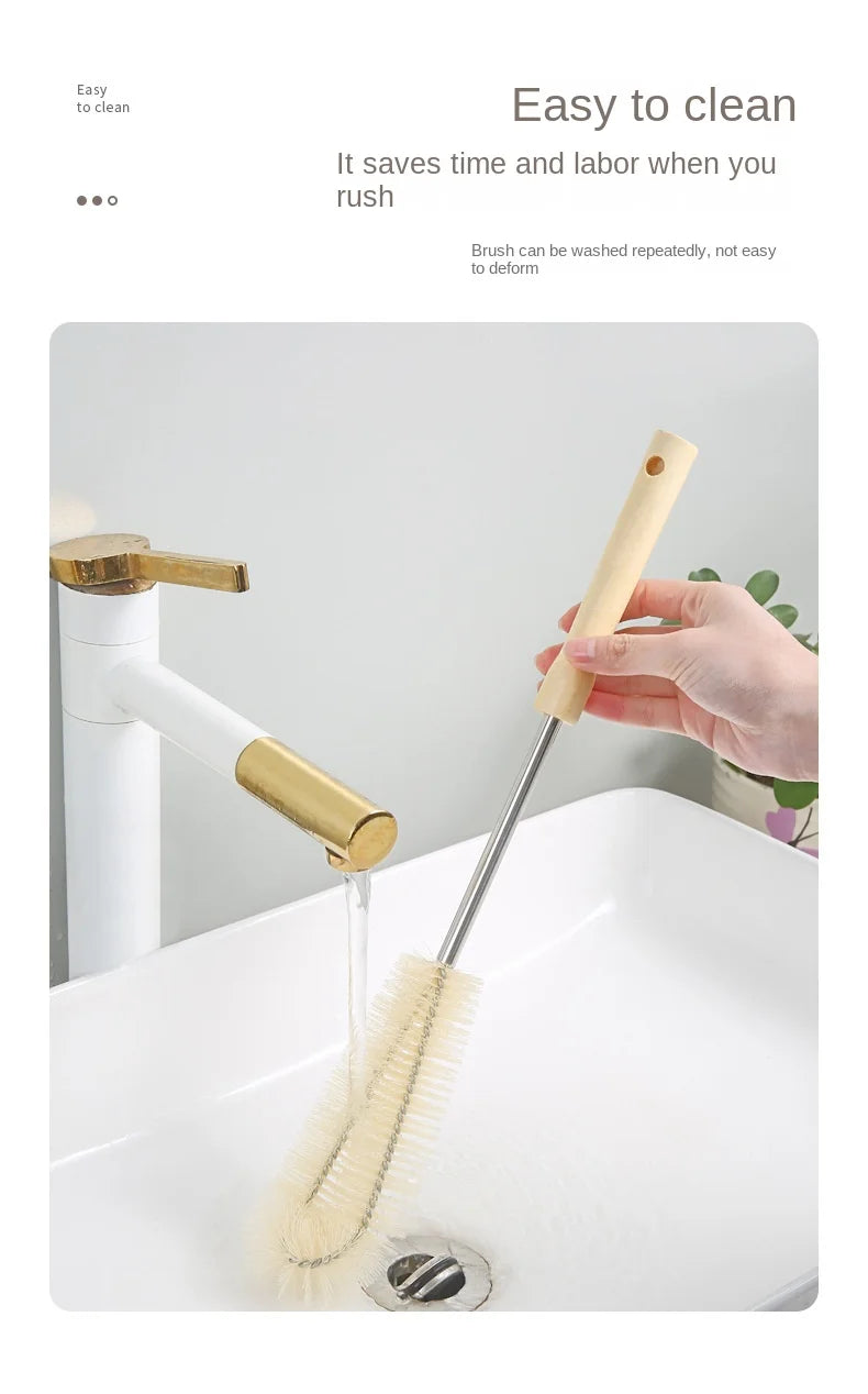 Eco Dish Washing Brush Wooden Handle
