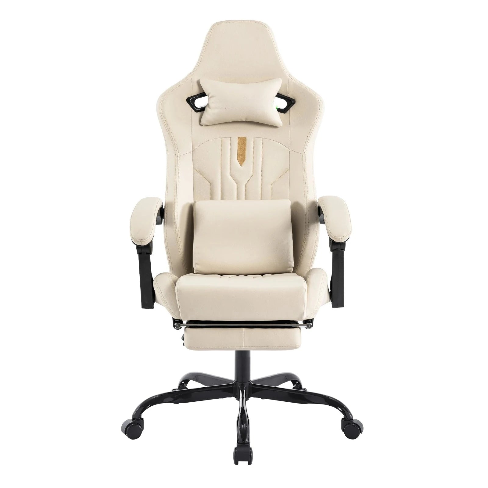 Ergonomic Office Chair with Footrest Adjustable Reclining Computer Chair Lumbar Support Massage Function Executive Work Chair