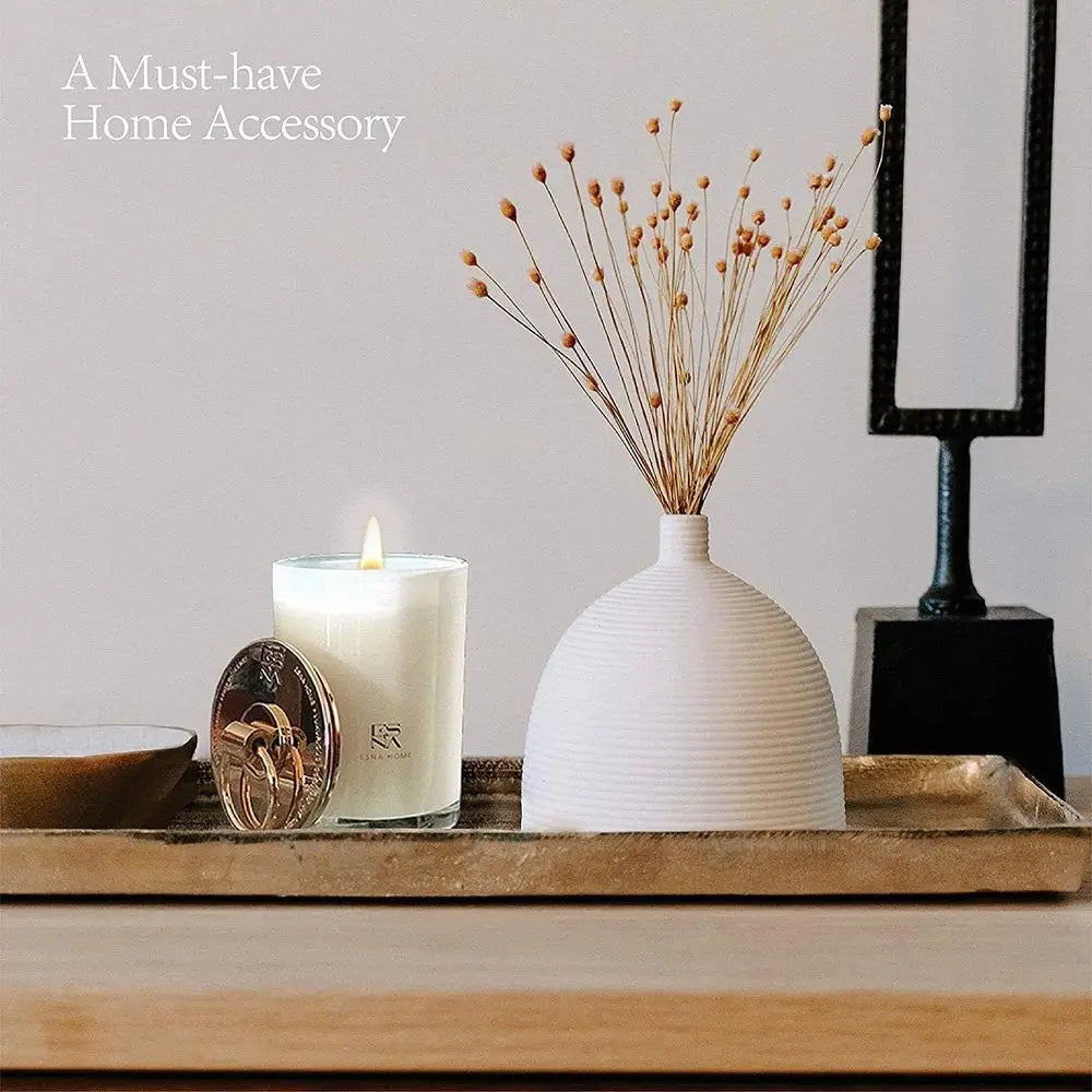 Luxury Soy Candles – Hand-Poured Vegan Aromatherapy