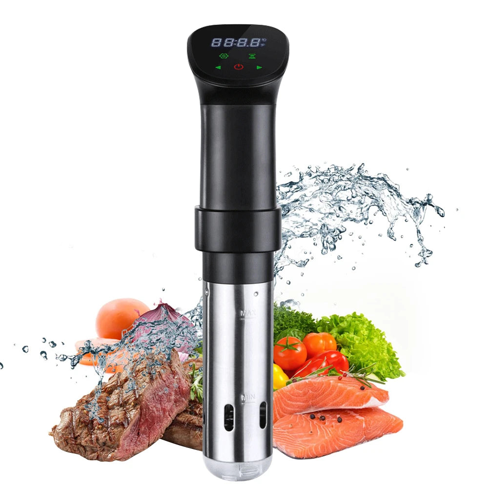 1800W Sous Vide Immersion Cooker LED Waterproof Precision