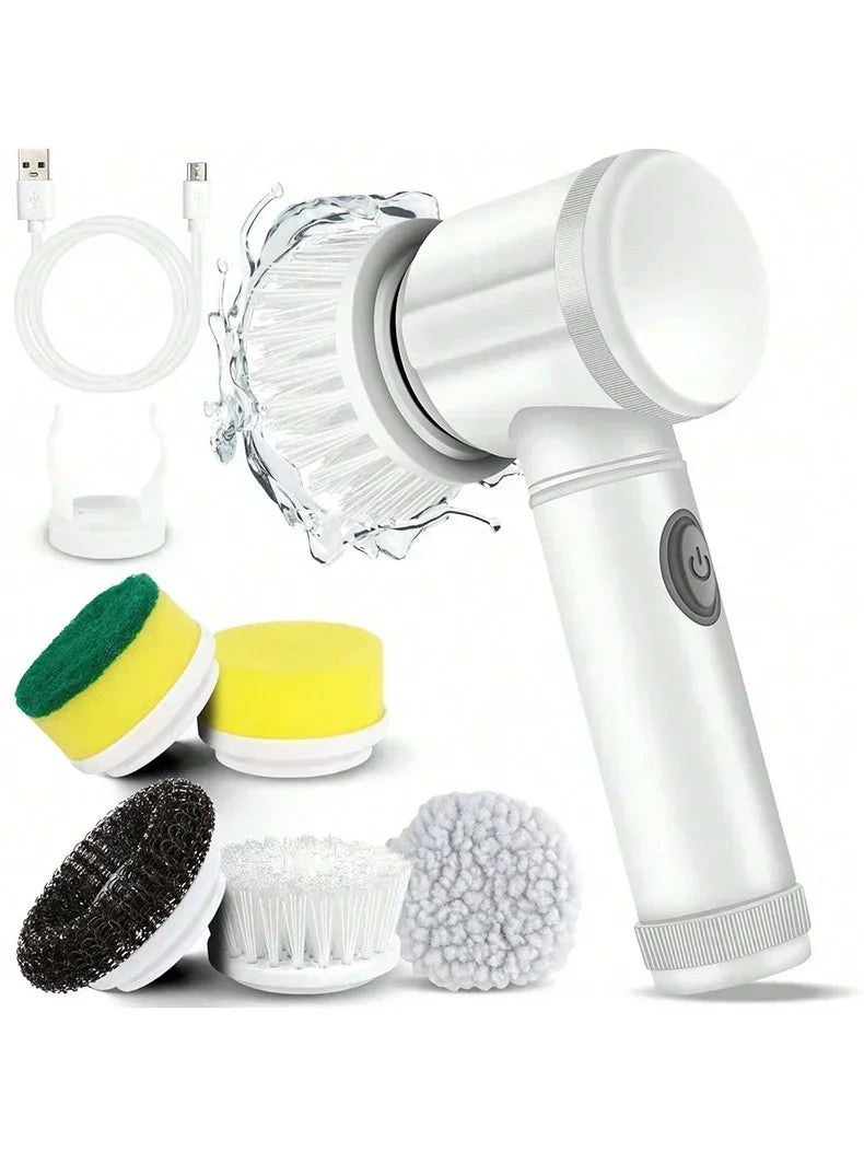 Electric Spin Scrubber (5 Heads)