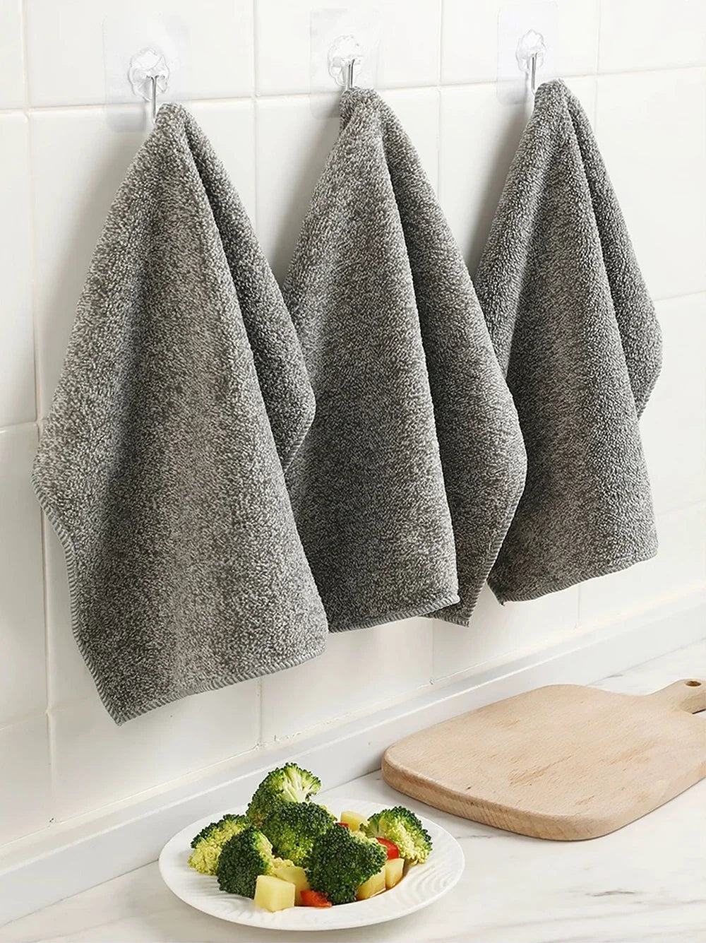 Reusable Bamboo Cleaning Cloth Set