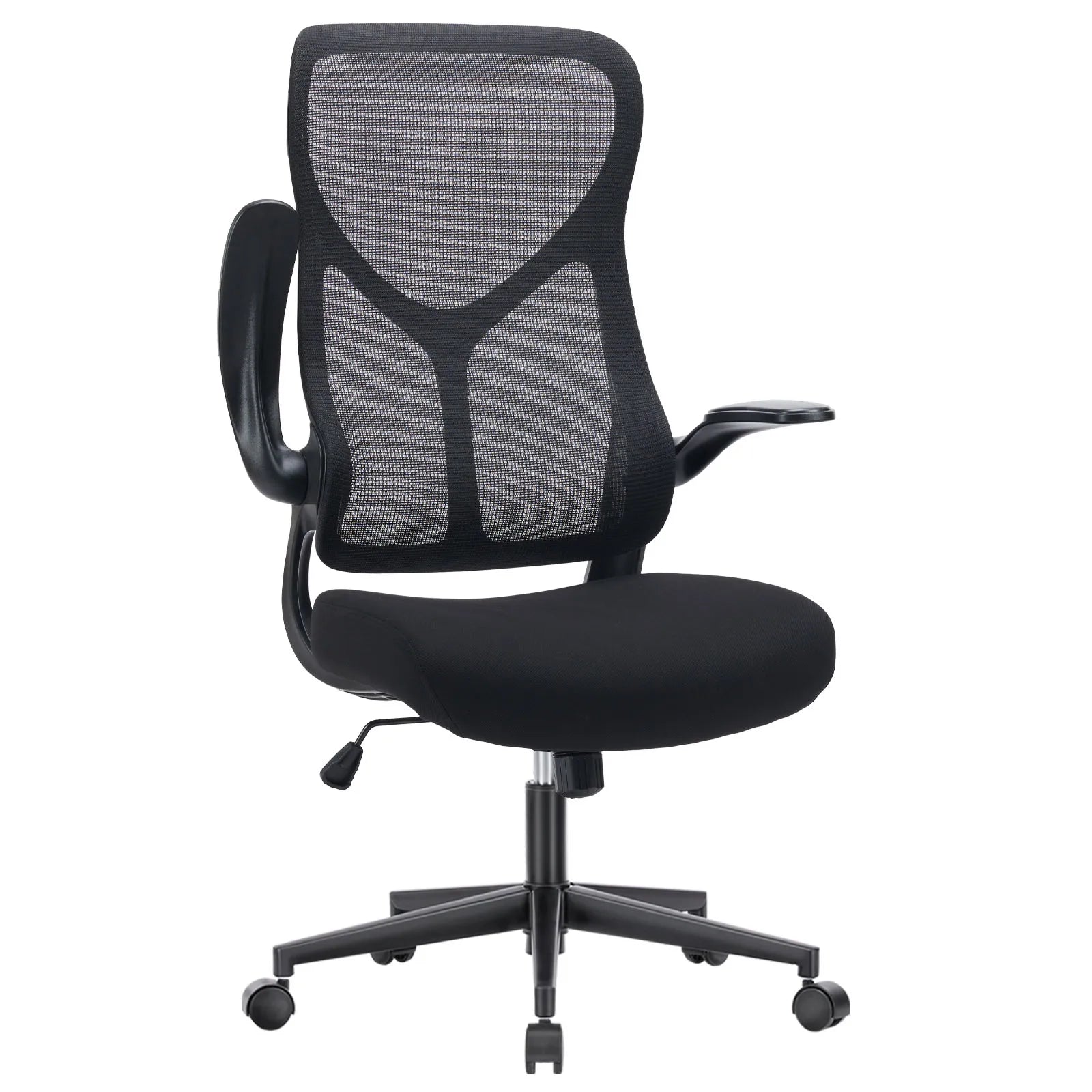 Ergonomic Mesh Office Chair with Flip-Up Arms