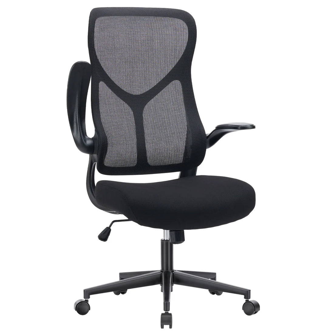 Ergonomic Mesh Office Chair with Flip-Up Arms
