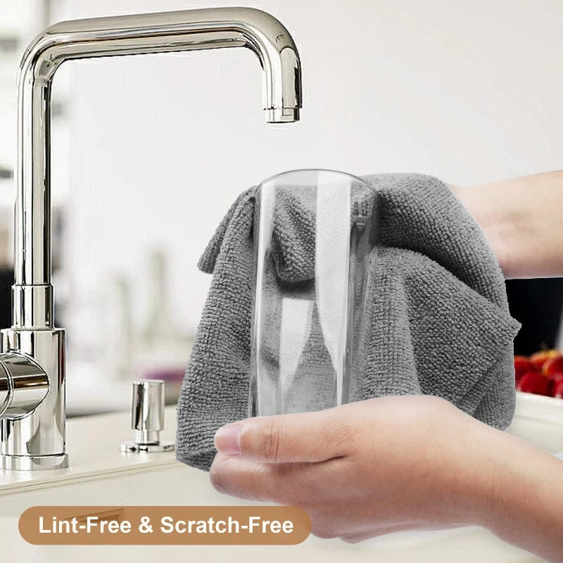 Reusable Microfiber Cleaning Towels