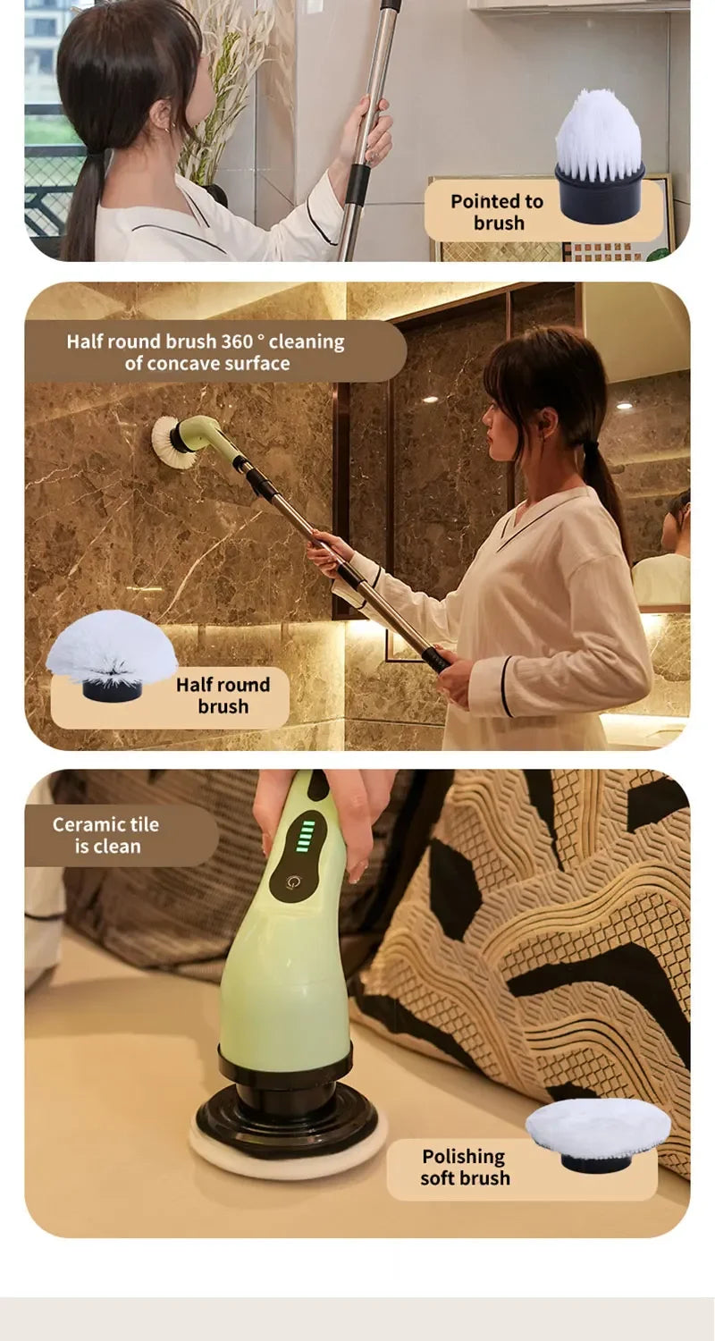 Cordless Electric Cleaning Brush