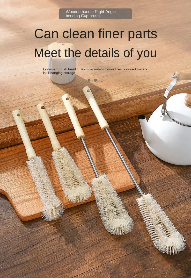 Eco Dish Washing Brush Wooden Handle
