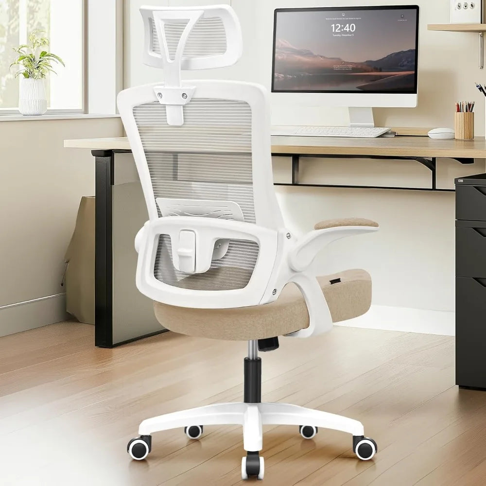 NEO CHAIR Ergonomic Adjustable Home Office Desk Chair High Back Computer Gaming Mesh Chair Comfy Task Adjustable Arms Lumbar