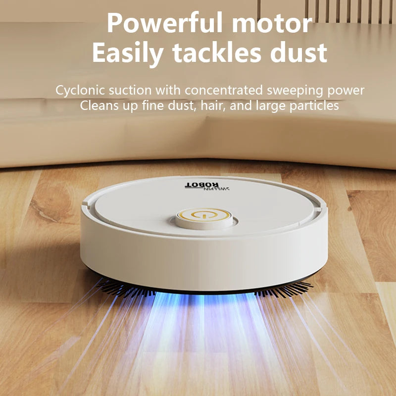 3-in-1 Smart Robot Vacuum Mop USB Rechargeable
