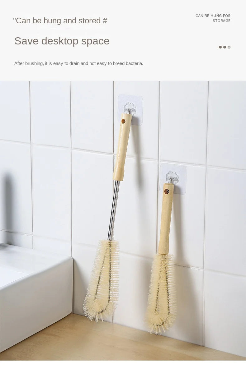 Eco Dish Washing Brush Wooden Handle