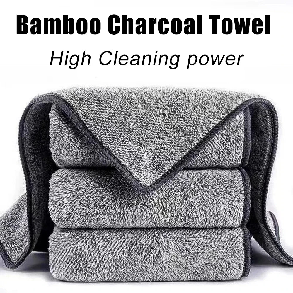 Reusable Bamboo Cleaning Cloth Set