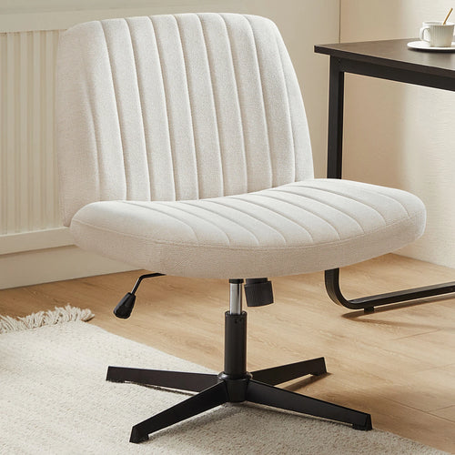 JHK Ergonomic Armless Swivel Office Chair