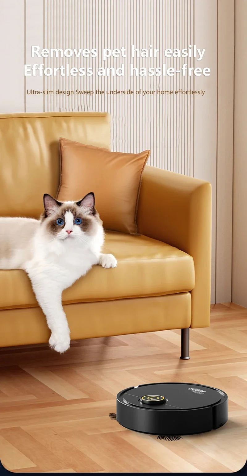 3-in-1 Smart Robot Vacuum Mop USB Rechargeable