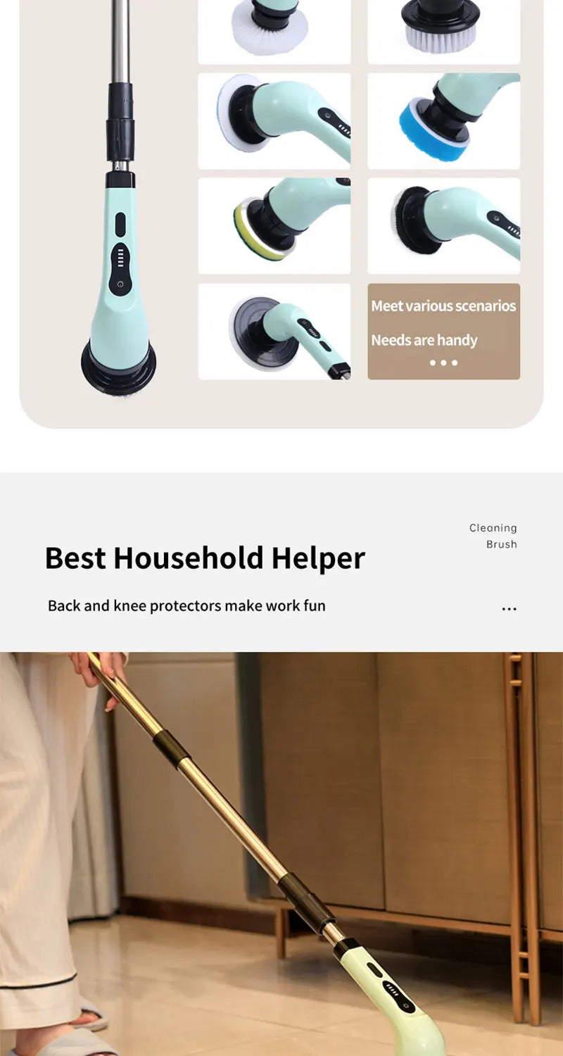 Cordless Electric Cleaning Brush
