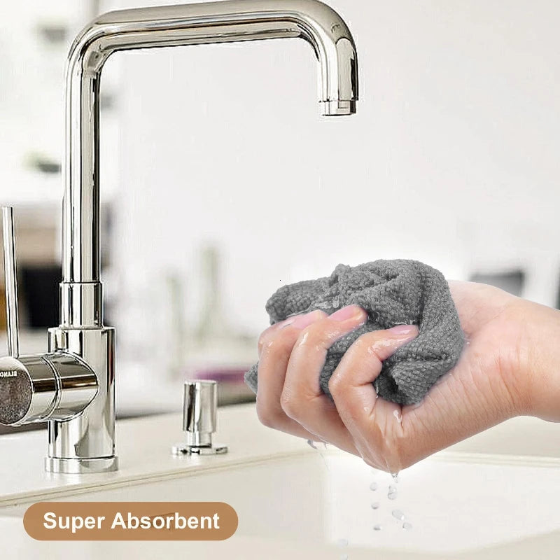 Reusable Microfiber Cleaning Towels