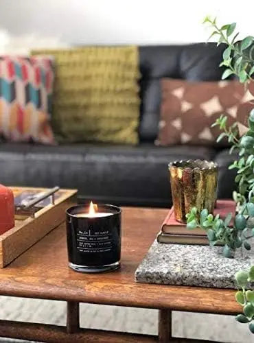 Luxury Jasmine Oud Sandalwood Soy Candle – 9oz Hand Poured