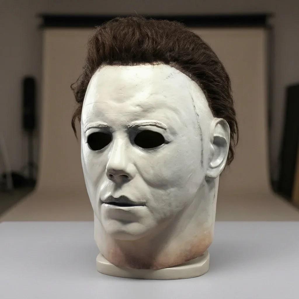 Halloween Cosplay Michael Myers Mask 1978 Latex Mask Realistic Horror Mask Scary Cosplay Mask Carnival Masquerade Party Props