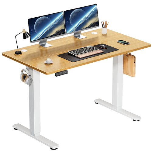 JHK 40x24 Adjustable Standing Desk – Sit & Stand Workstation
