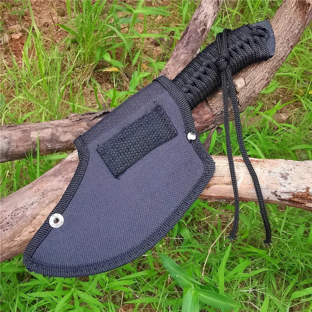 Portable Camping Axe & Knife Set, Full Tang 58HRC Non-Slip