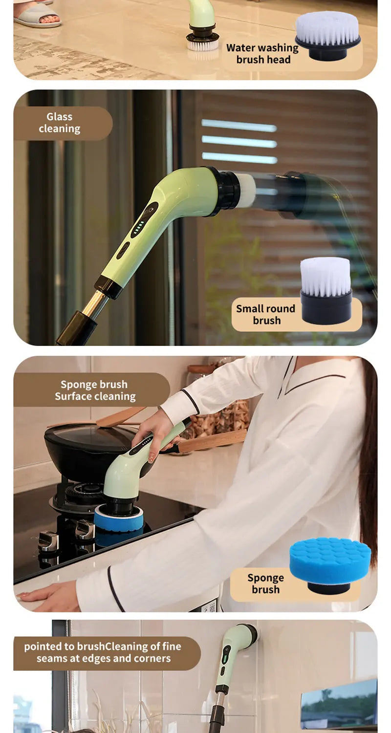 Cordless Electric Cleaning Brush