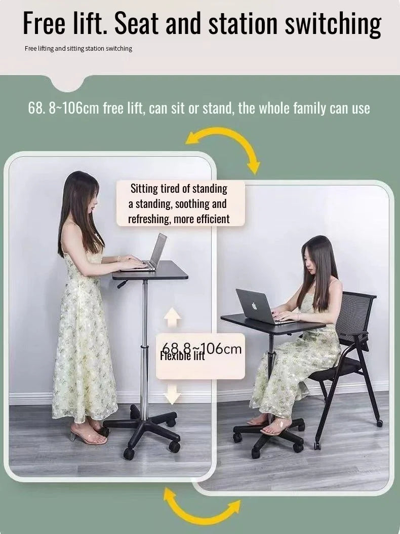 Adjustable Small Lift Desk – Standing & Office Table