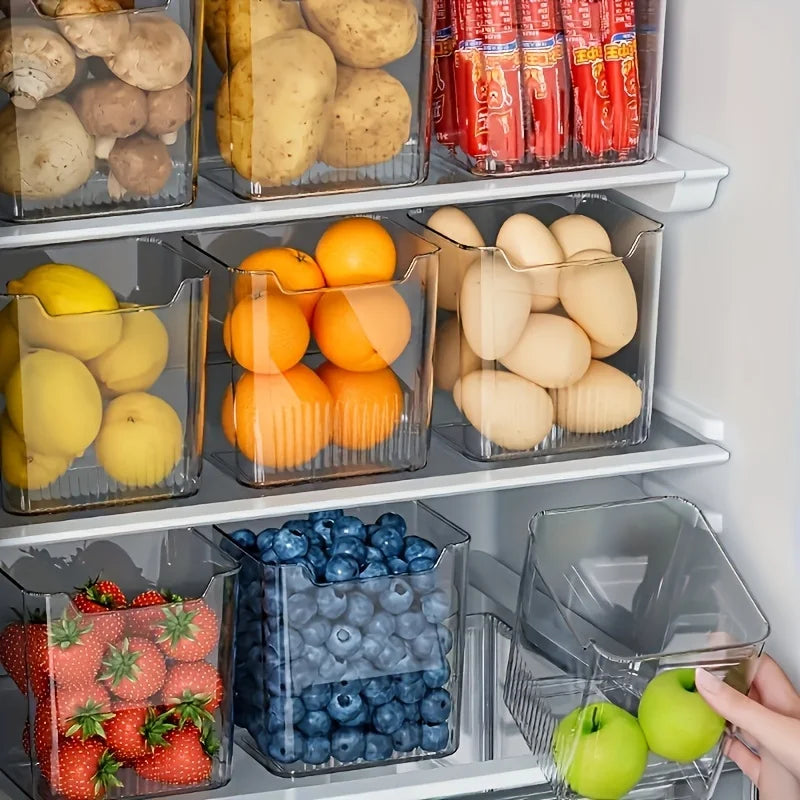 3Pcs Space-Saving Refrigerator Side Door Organizer Set