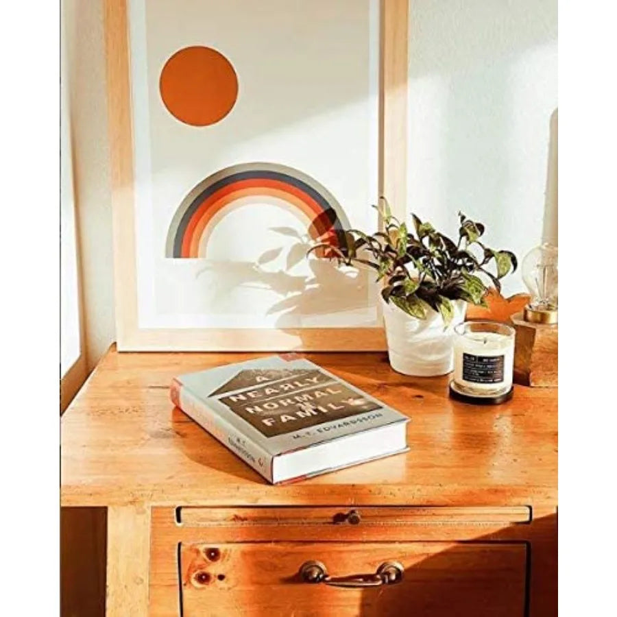 Lavender Bergamot Luxury Scented Soy Candle – Long Lasting