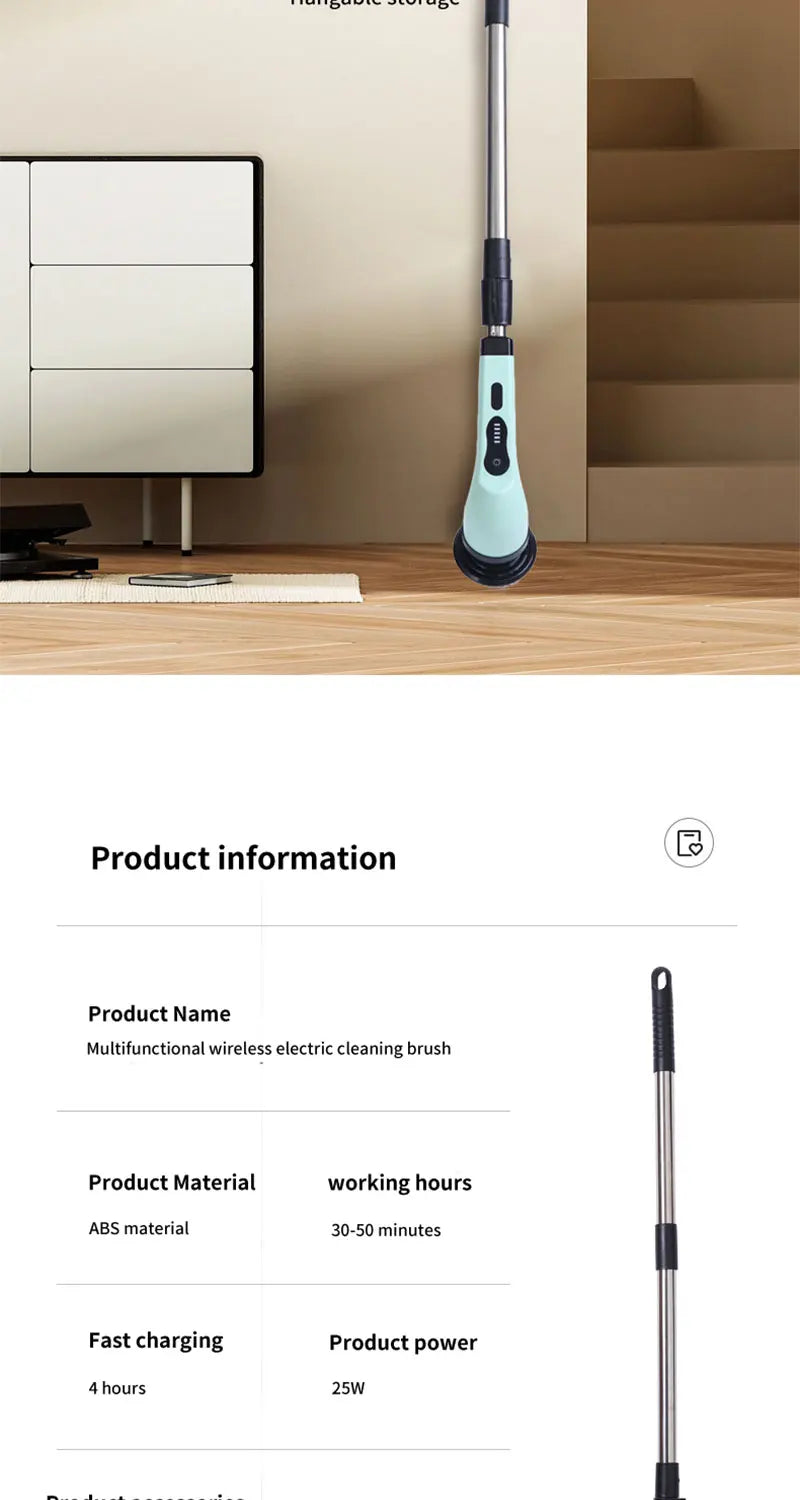 Cordless Electric Cleaning Brush