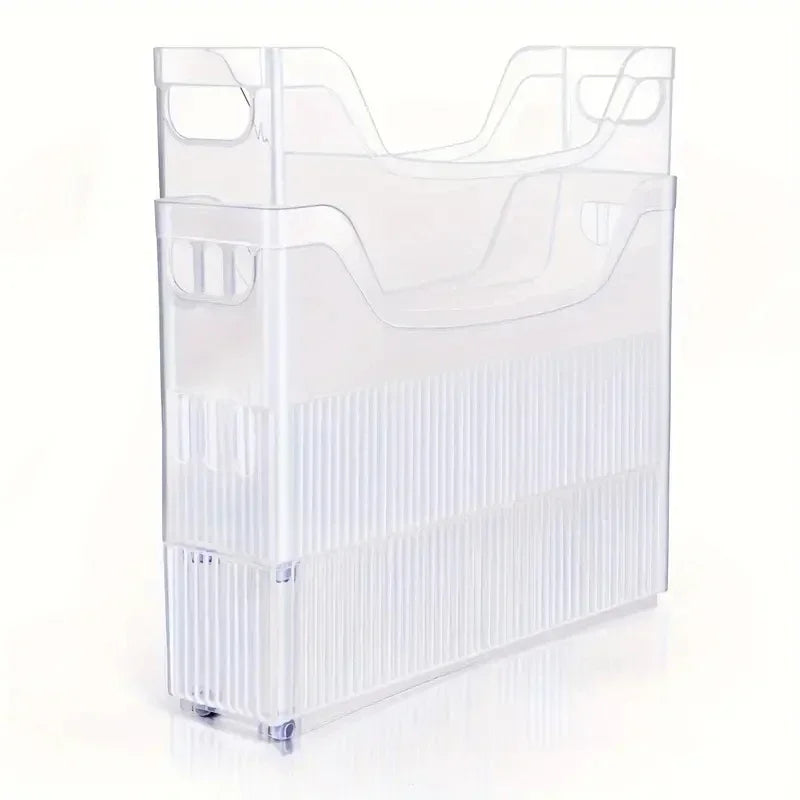 Mobile Rolling Scrapbook Paper Organizer & Desk File Bin