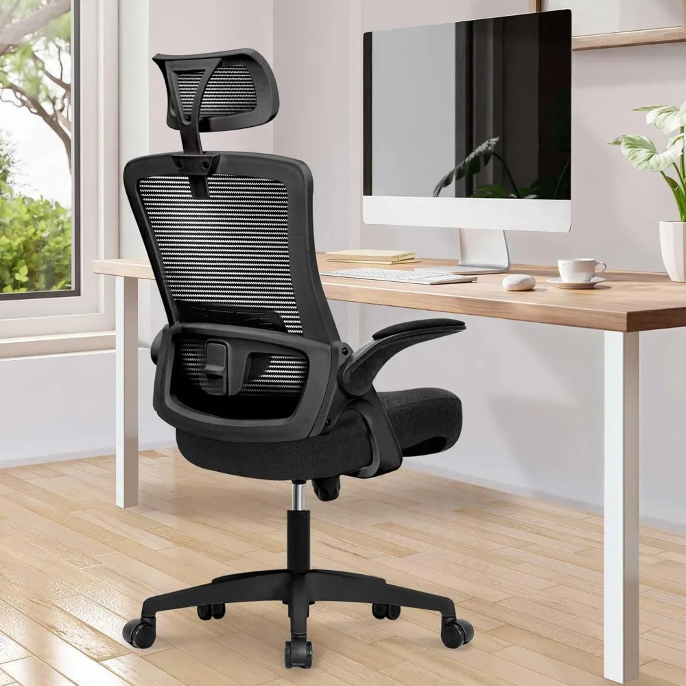 NEO CHAIR Ergonomic Adjustable Home Office Desk Chair High Back Computer Gaming Mesh Chair Comfy Task Adjustable Arms Lumbar