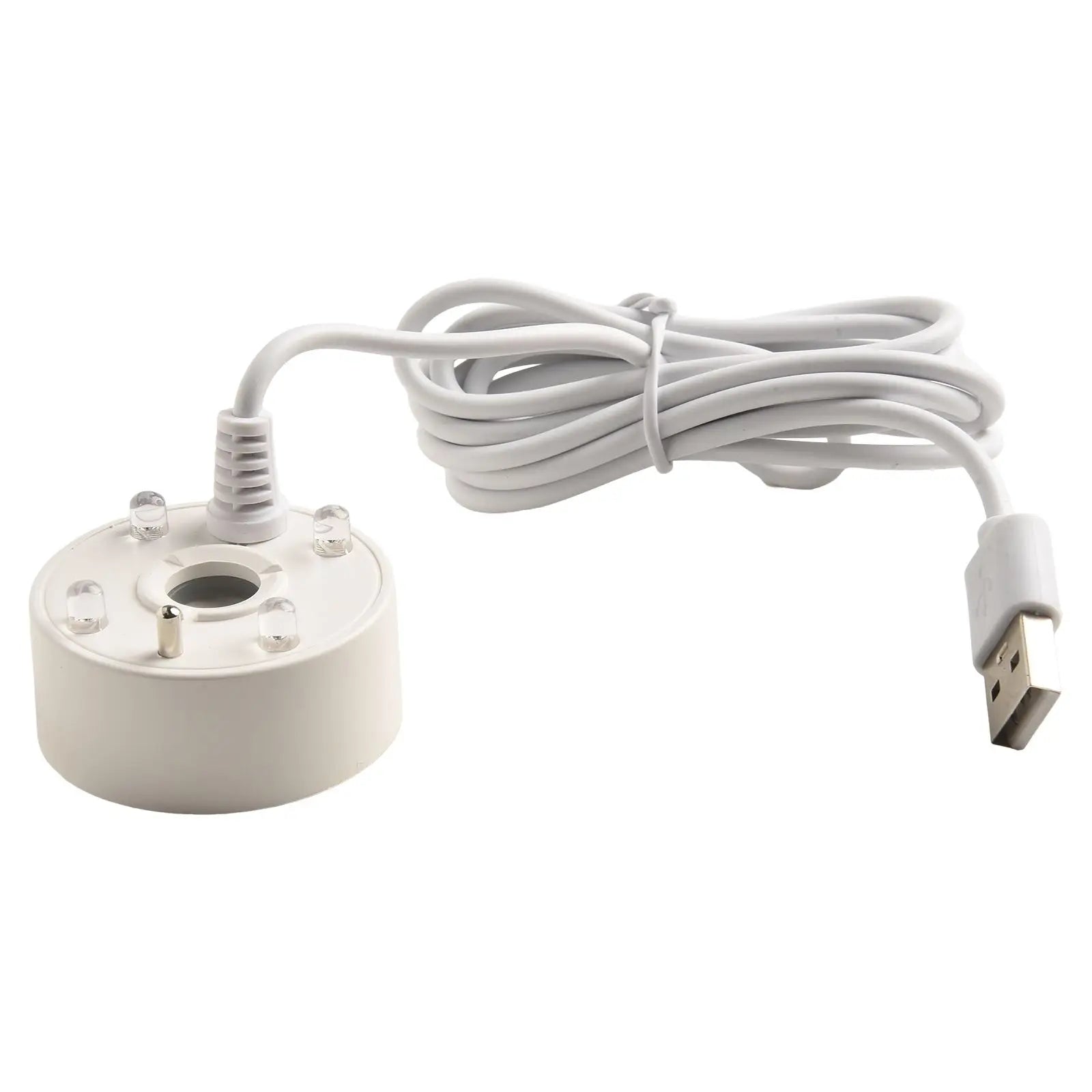 5V USB Mist Maker Fogger With Fog Maker Machine LED Colorful Lights Small Rockery Water Fish Tank Landscape Spray