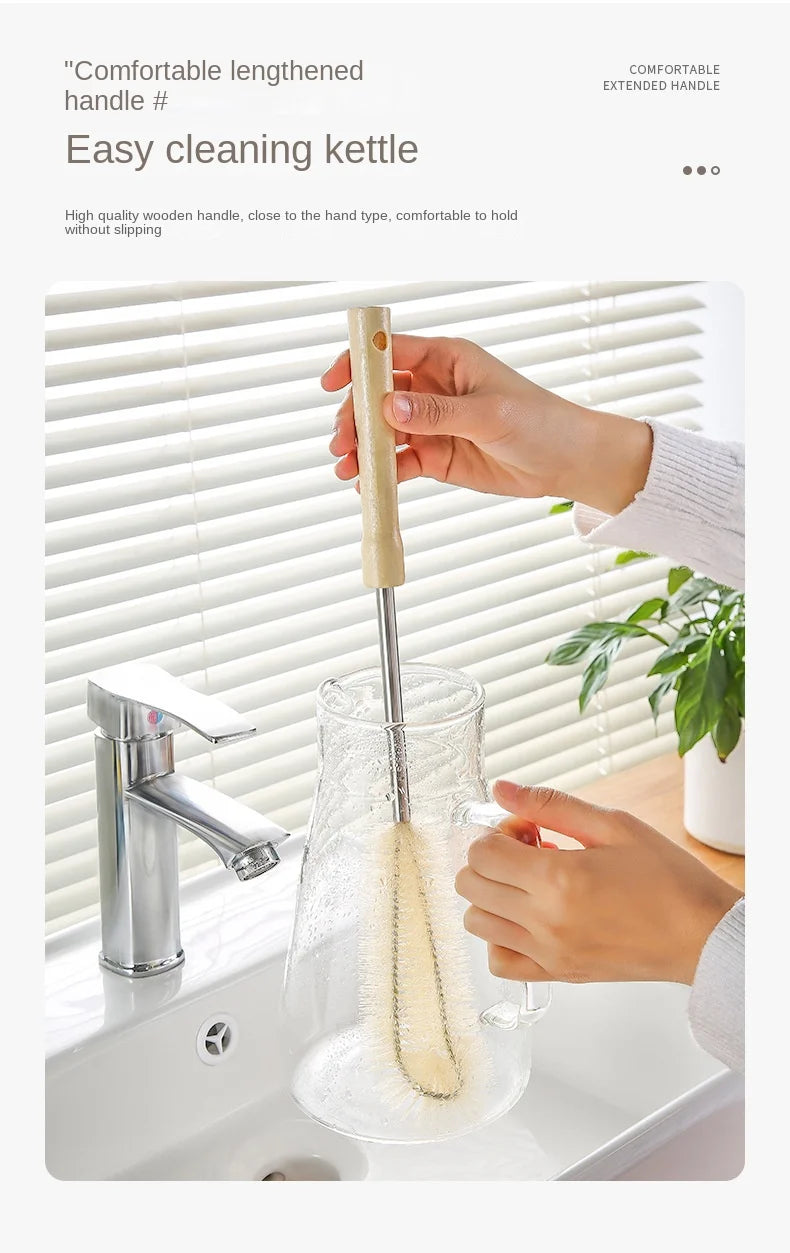 Eco Dish Washing Brush Wooden Handle