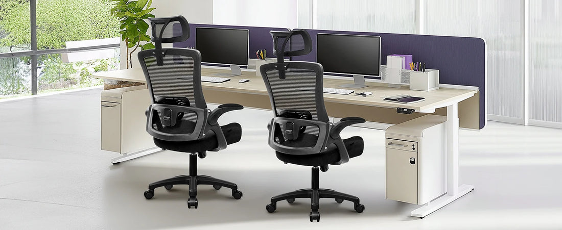 NEO CHAIR Ergonomic Adjustable Home Office Desk Chair High Back Computer Gaming Mesh Chair Comfy Task Adjustable Arms Lumbar