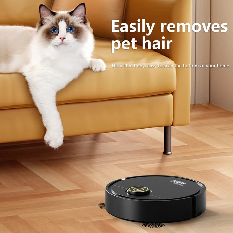 3-in-1 Smart Robot Vacuum Mop USB Rechargeable