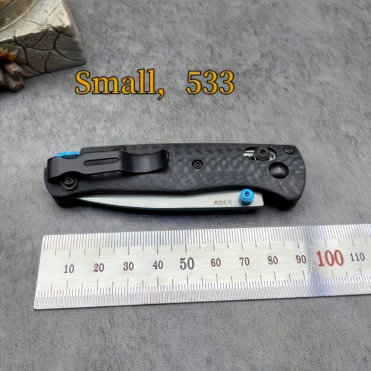 BM 535 Folding Knife S35V Blade Carbon Fiber Handle