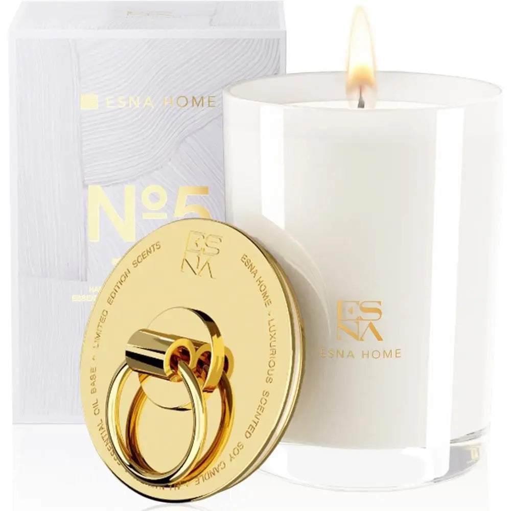 Luxury Soy Candles – Hand-Poured Vegan Aromatherapy