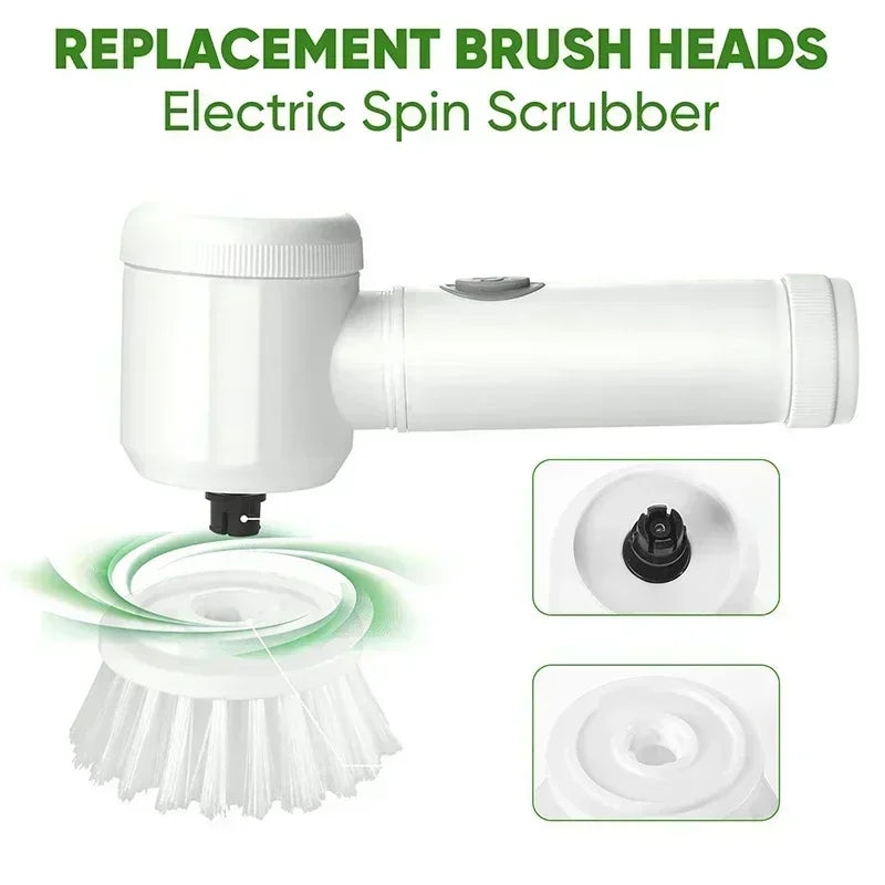 Electric Spin Scrubber (5 Heads)